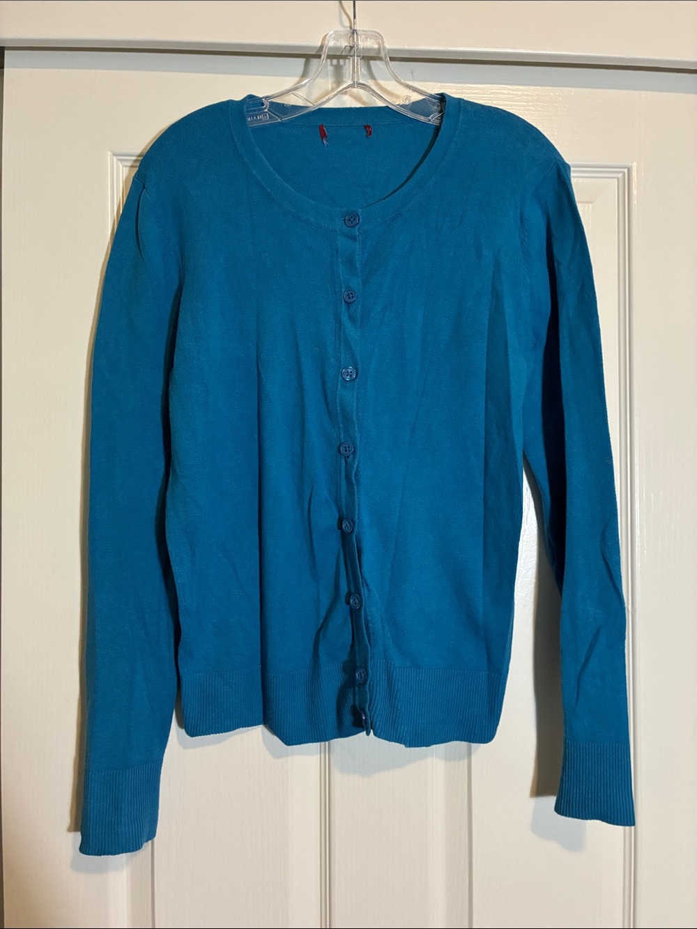 Target Teal Button-Front Women's Cardigan